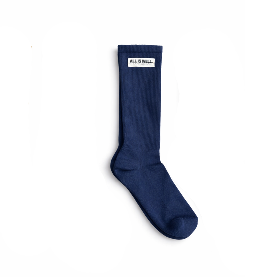 CloudSoft Socks — Navy